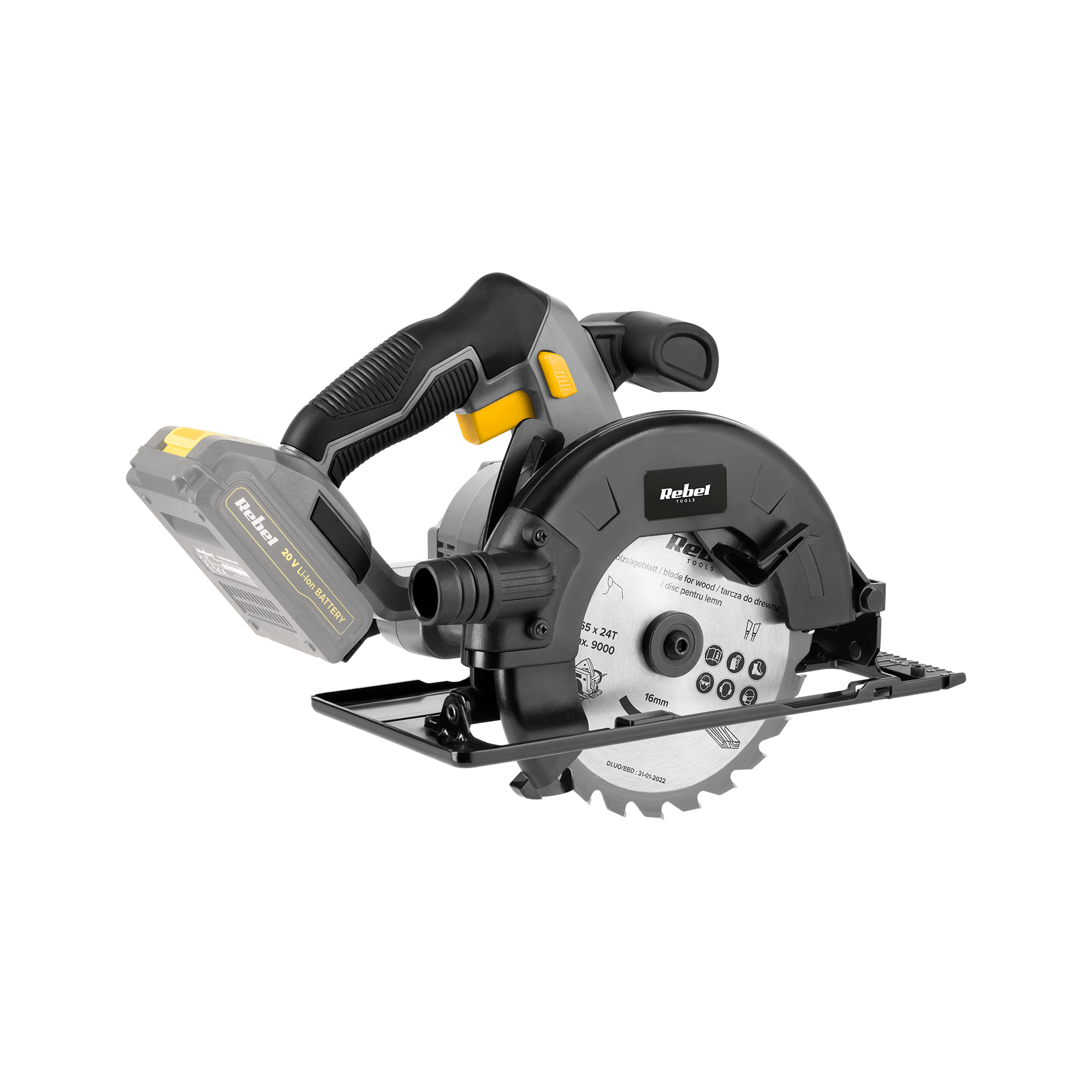 Cordless circular saw 20v Elektriskais zāģis