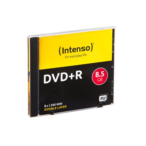 DVD+R Intenso 8,5GB  5pcs JewelCase DOUBLE LAYER matricas