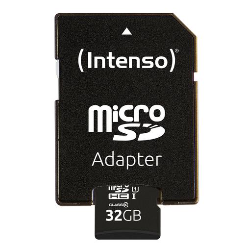 Intenso microSDHC           32GB Class 10 UHS-I U1 Performance atmiņas karte