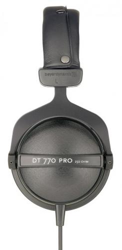 Beyerdynamic Studio headphones DT 770 PRO 250 Ohm Headband/On-Ear, 3.5 mm, Black austiņas