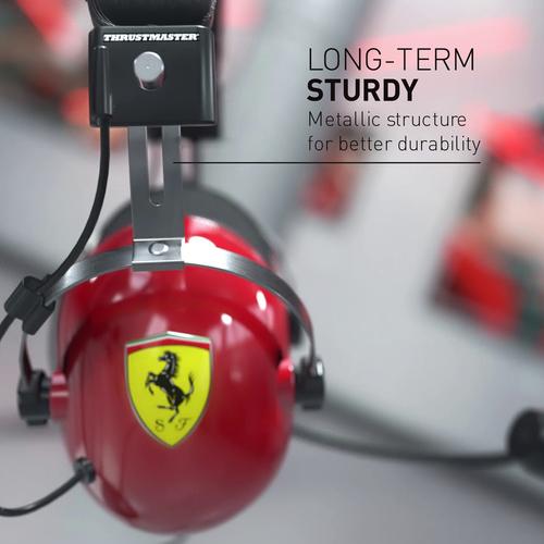 T. Racing Scuderia Ferrari Gaming headset DTS austiņas