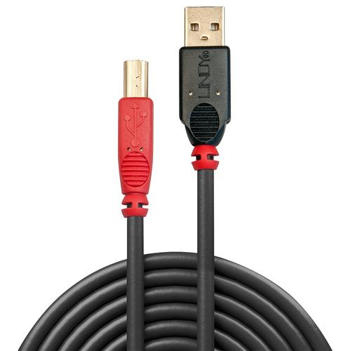 USB 2.0 Kabel Typ A/B 10m  Typ A/B M/M High/Full/LowSpeed USB kabelis