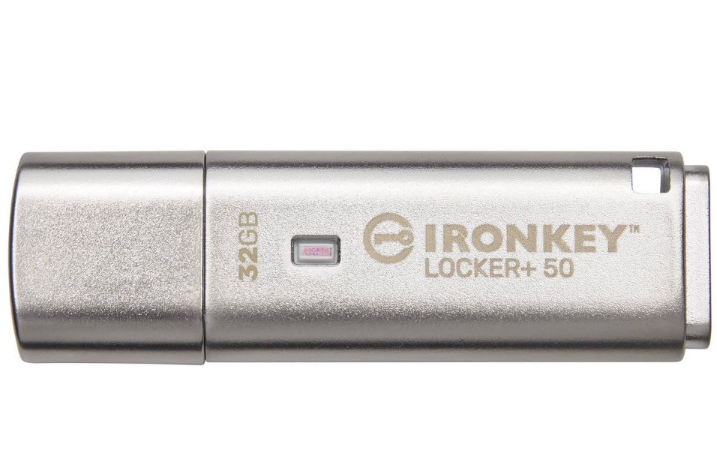 Kingston IronKey Locker Plus 50 Zibatmiņa 32G SGKIN3G32IKLP50 (740617329339) USB Flash atmiņa