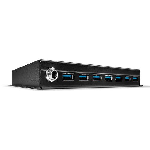 Lindy 7 Port USB 3.0 Metal Hub 4002888431286 43128 (4002888431286) USB centrmezgli