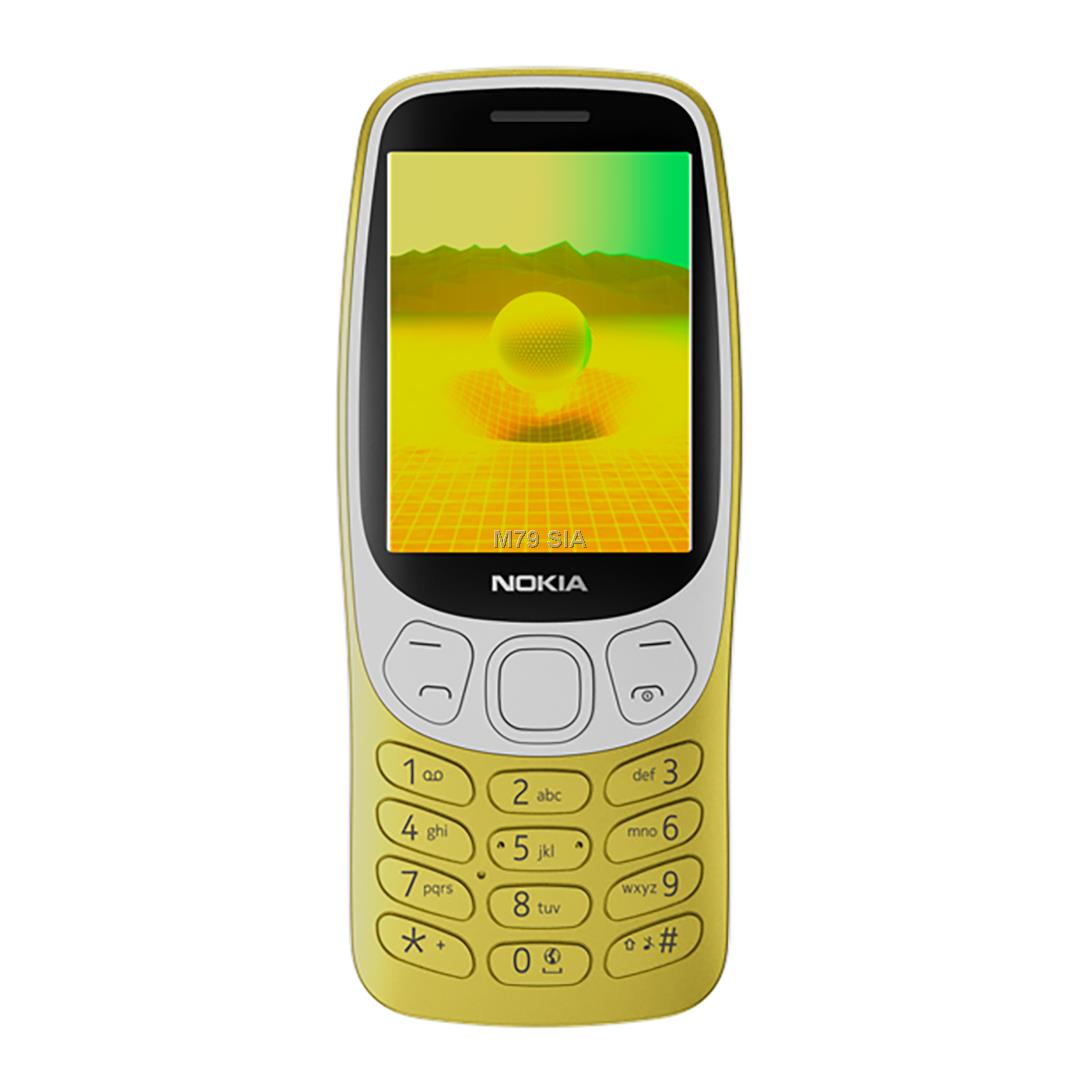 Nokia 3210 4G Gold Mobilais Telefons