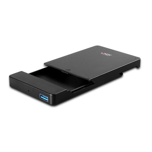 Lindy - storage enclosure - SATA 6Gb/s - USB 3.0 cietā diska korpuss