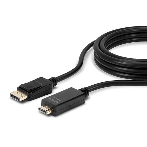 Lindy DisplayPort an HDMI Kabel 4K30 (DP: passiv) 3m adapteris