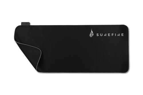 SureFire Silent Flight RGB-680 Gaming mouse pad Black 0023942488132 48813 (0023942488132) peles paliknis