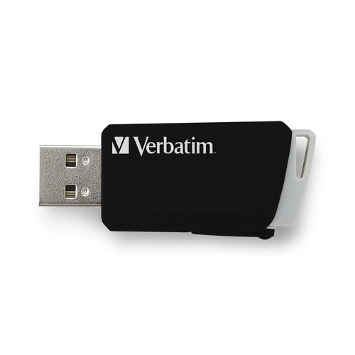 Verbatim Store 'n' Click - USB 2.0 Drive 3.2 GEN1 da 32 GB - Black 23942493075 49307 (23942493075) USB Flash atmiņa