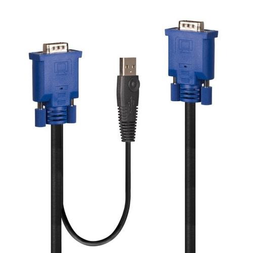 Lindy 2m Combined KVM and USB Cable 4002888321860 32186 (4002888321860)