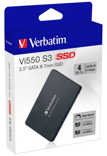 Verbatim Vi550 S3 2,5  SSD   4TB SATA III 49355 SSD disks