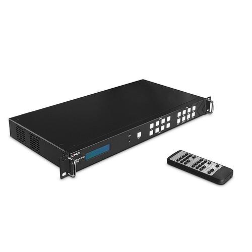 LINDY 4x4 HDMI 4K60 Matrix with Video Wall Scaling publiskie, komerciālie info ekrāni