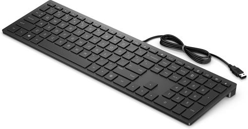 HP Pavilion 300 keyboard USB Black klaviatūra