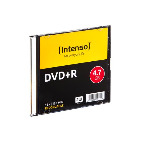 Intenso DVD+R 4.7GB 10 Slim Case 4111652 matricas