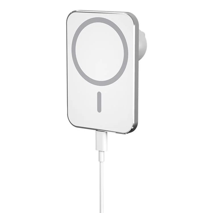 RoGer X16 MagSafe Wireless Charger QI 15W Auto Bezvadu Lādētājs RO-X16-WH (4752168134573)