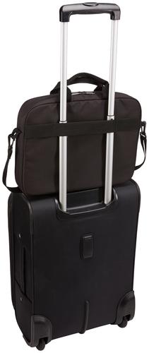 Case Logic Advantage Attaché, notebook (black, up 35.6 cm (14 ")) portatīvo datoru soma, apvalks