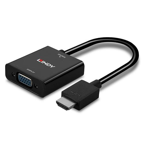 Lindy Konverter HDMI auf VGA 1080p ohne Scaling tīkla iekārta