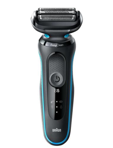 Braun Series 5 51-M4500cs Foil shaver Black, Blue 4210201432845 4210201432845 (4210201432845) Vīriešu skuveklis