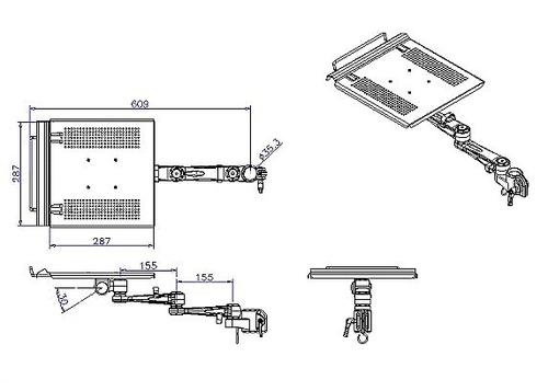 Notebook-Arm, modular