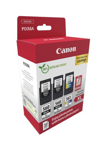 Canon PG-560 XL x2 / CL-561 XL Photo Value Pack