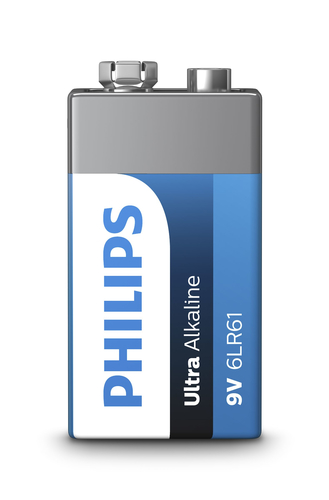 Philips Ultra Alkaline 9V - 1 pcs Baterija