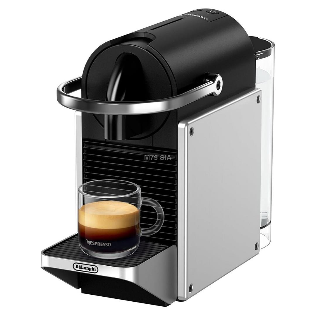 DeLonghi EN 127.S Nespresso Pixie silver Kafijas automāts