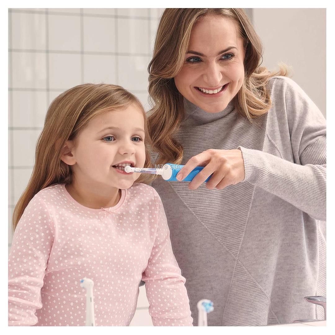 Oral-B Toothbruch replacement EB10 2 Frozen II Heads, For kids, Number of brush heads included 2 mutes higiēnai