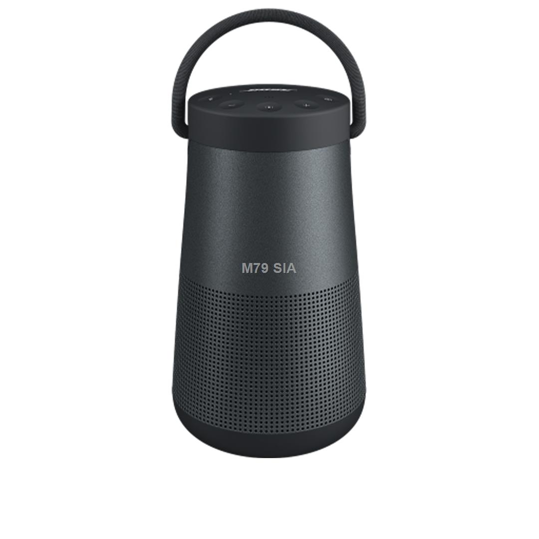 Bose SoundLink Revolve+, Wireless, 9 m, Micro-USB B, Stereo portable speaker, Black, Cylinder pārnēsājamais skaļrunis