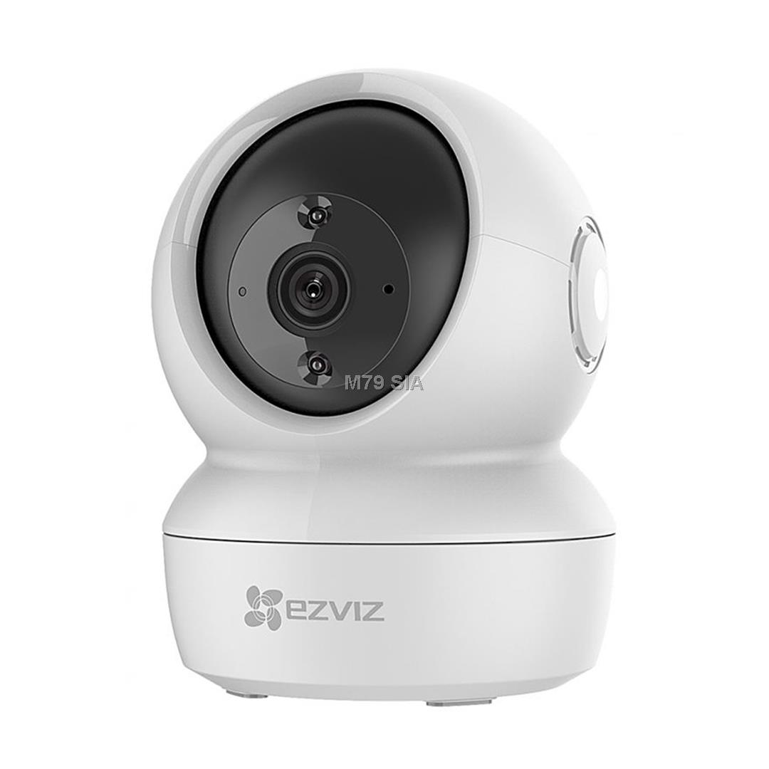 EZVIZ C6N 4MP Smart Indoor Smart Security PT Cam, with Motion Tracking - White novērošanas kamera