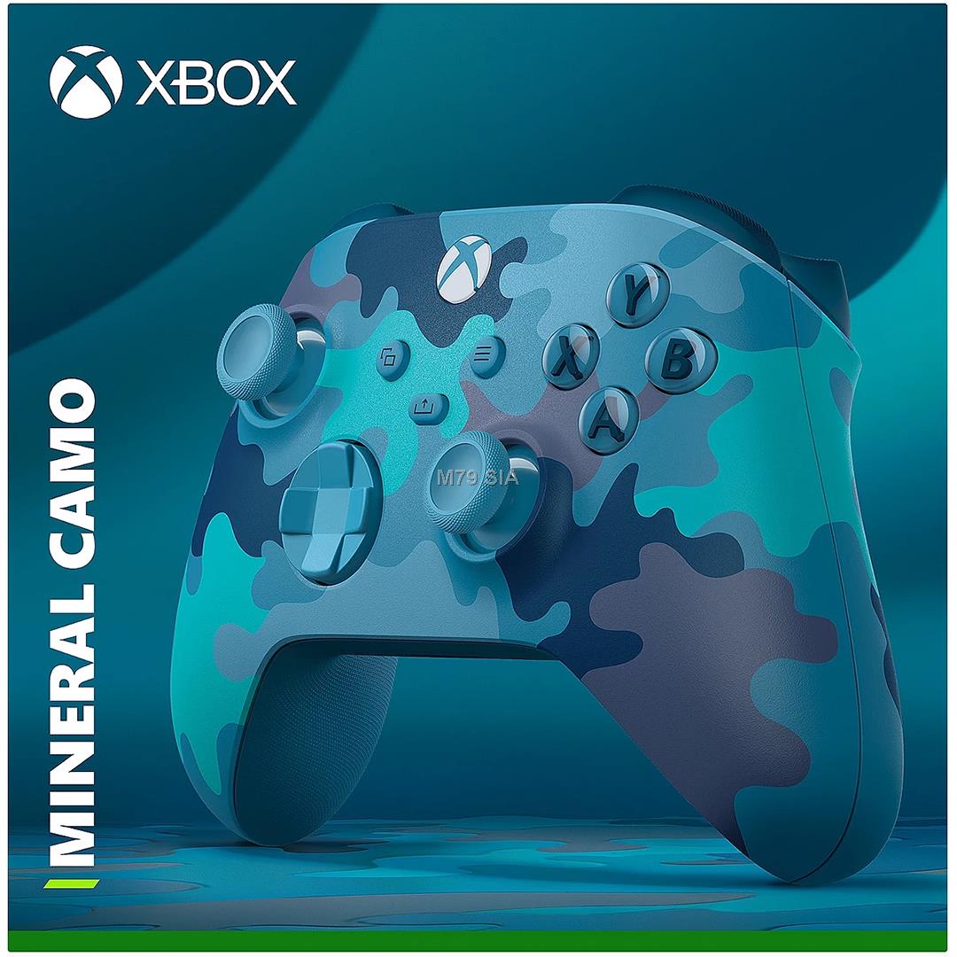 Microsoft Xbox Series X Controller Mineral Camo QAU-00074 spēļu konsoles gampad
