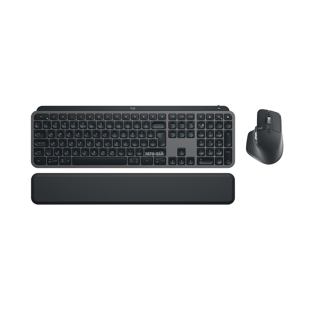 Logitech MX Keys S Combo, US, black klaviatūra