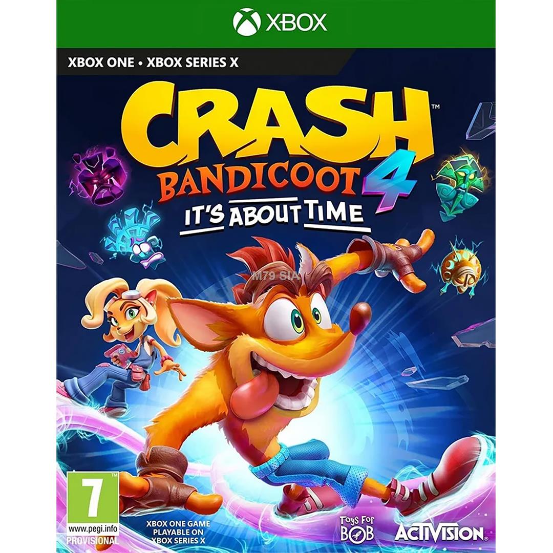 Crash Bandicoot 4: It's About Time, Xbox One / Series X - Spele 5030917291050 (5030917291050) automagnetola