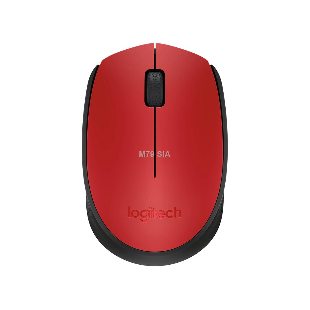 Logitech M171 Red Mouse  wireless 910-00464 Datora pele