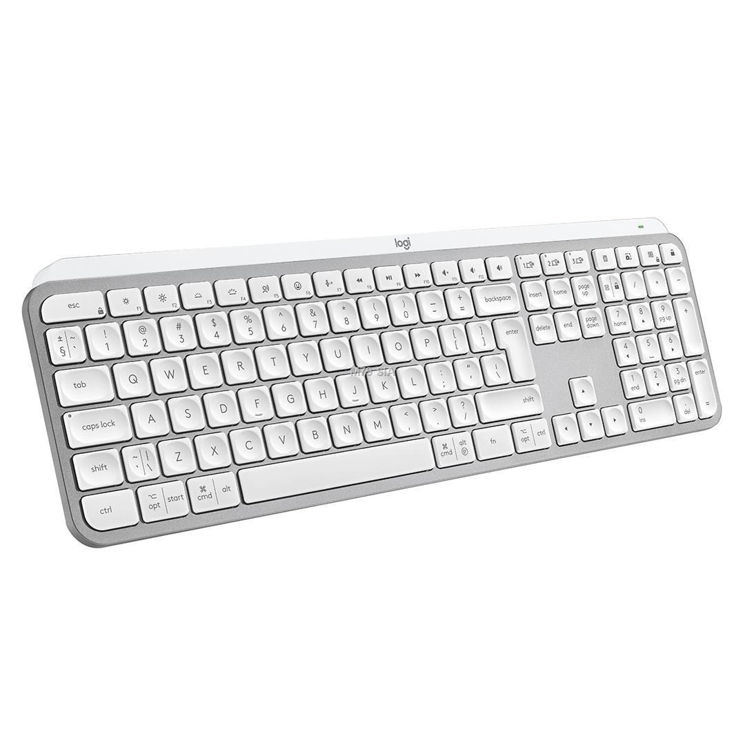 LOGITECH MX Keys S - PALE GREY - PAN - BT - NORDIC-613 klaviatūra
