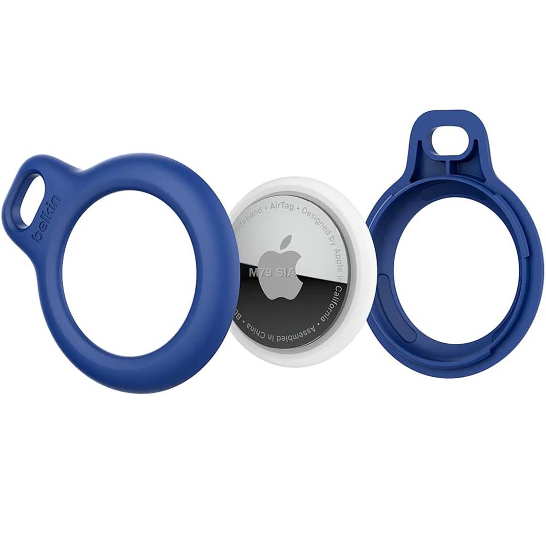 Belkin Key Ring for Apple AirTag, blue F8W973btBLU soma foto, video aksesuāriem
