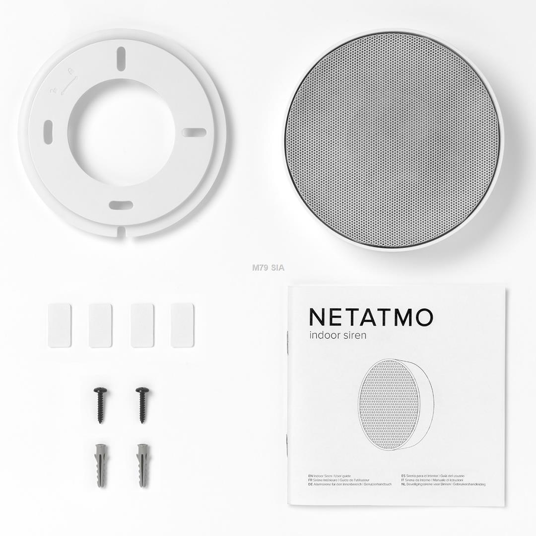 Netatmo Smart Indoor Siren only works with the Netatmo  Window / Door Sensors 3700730502931