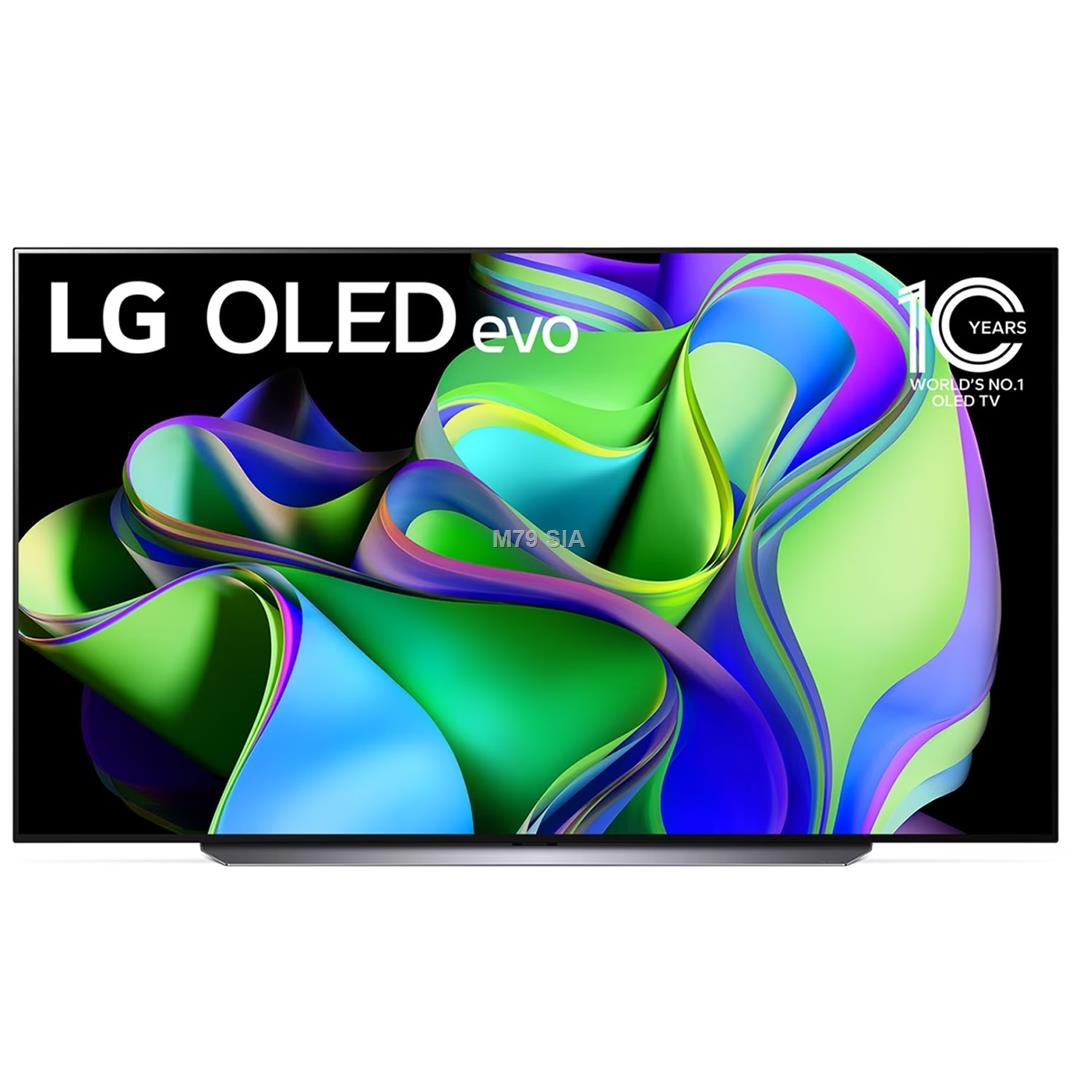 LG OLED evo C3, 83'', Ultra HD, OLED, centra stativs, sudraba - Televizors OLED83C31LA.AEU (8806087097030)