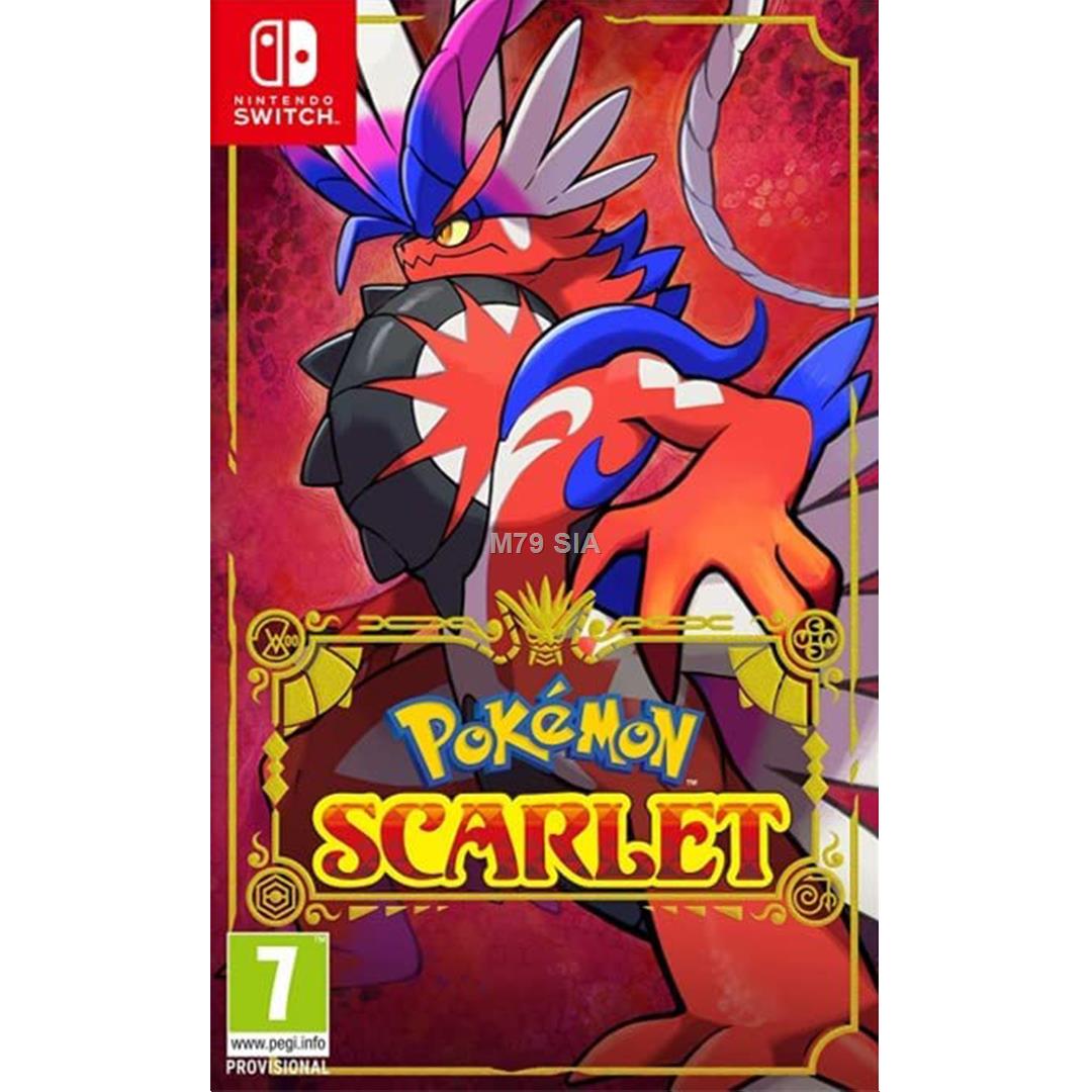 Pokemon Scarlet, Nintendo Switch - Spele 045496510794 (045496510794) datoru skaļruņi