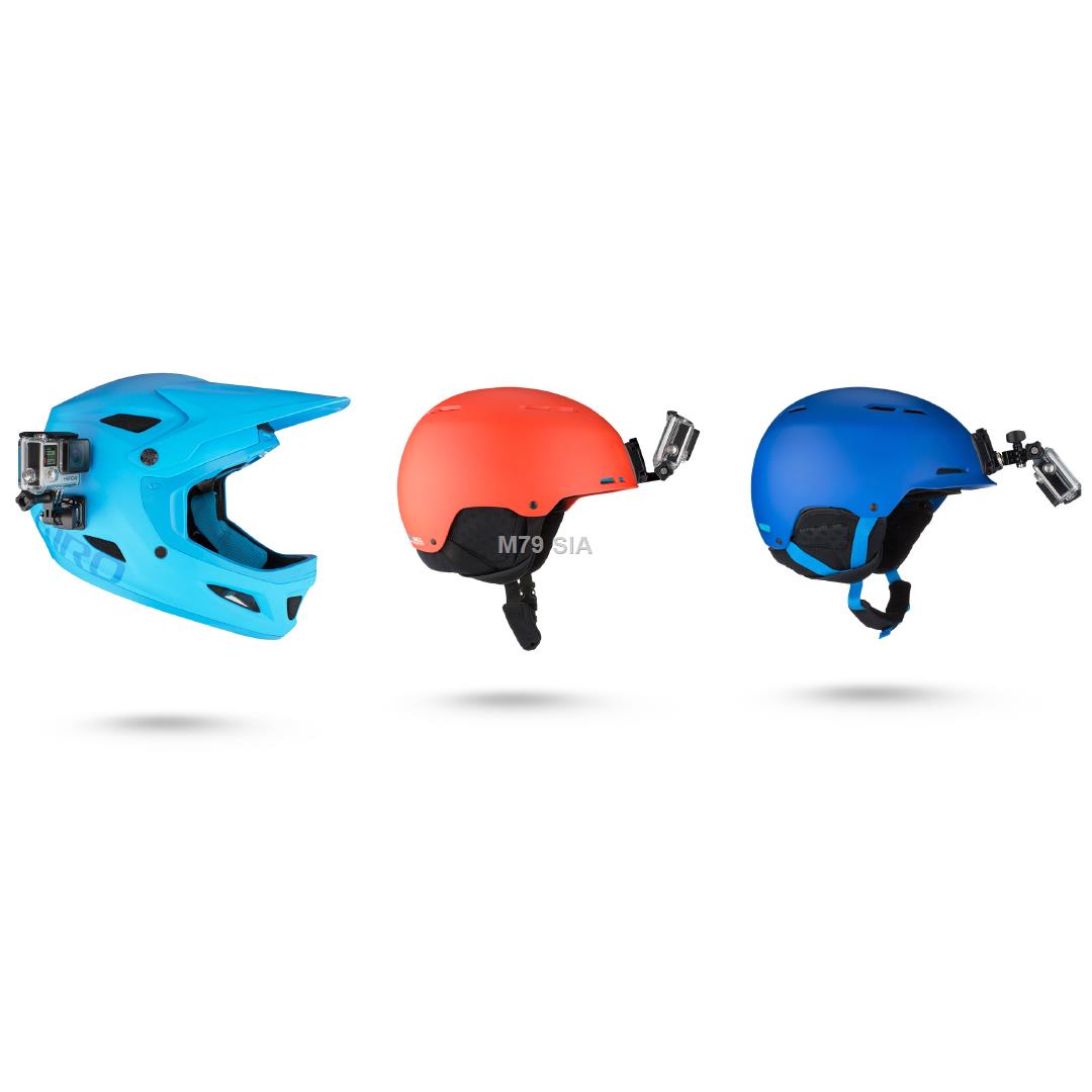 GoPro Helmet Front + Side Mount Sporta kameru aksesuāri