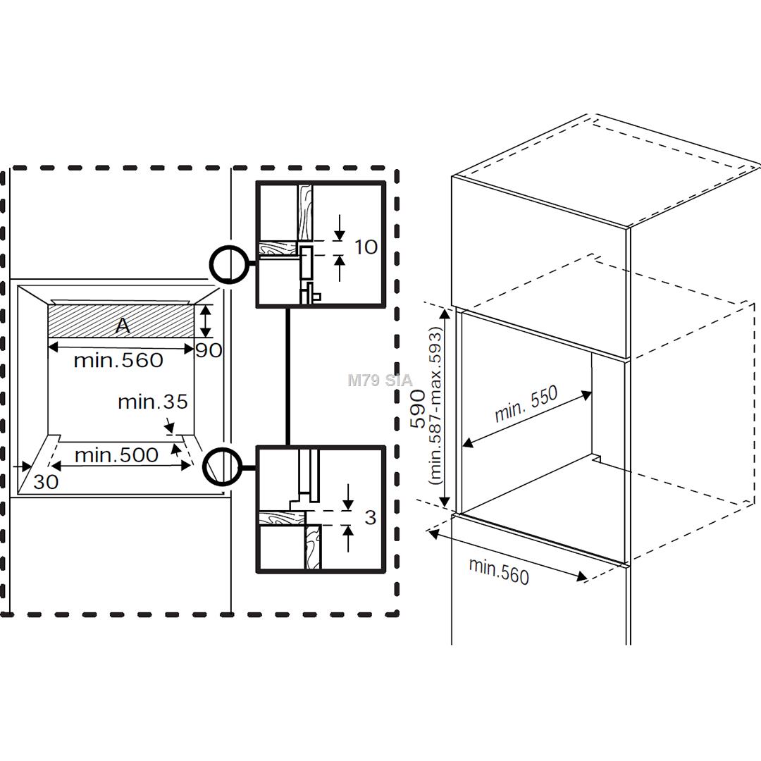 Built-in oven Beko BBIM13400XS 71 l 3300 W Cepeškrāsns