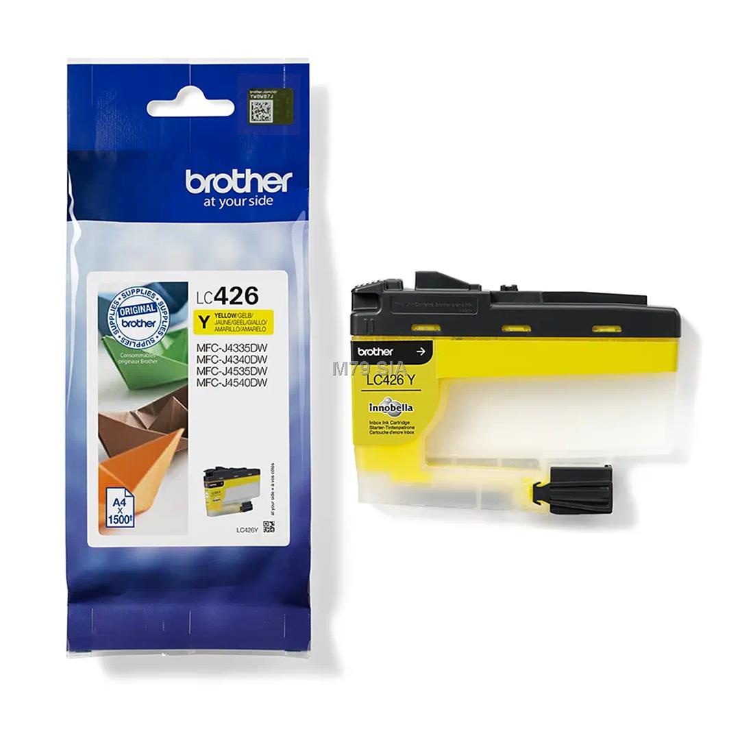 Brother LC426Y - High Yield - yellow - original - ink cartridge kārtridžs