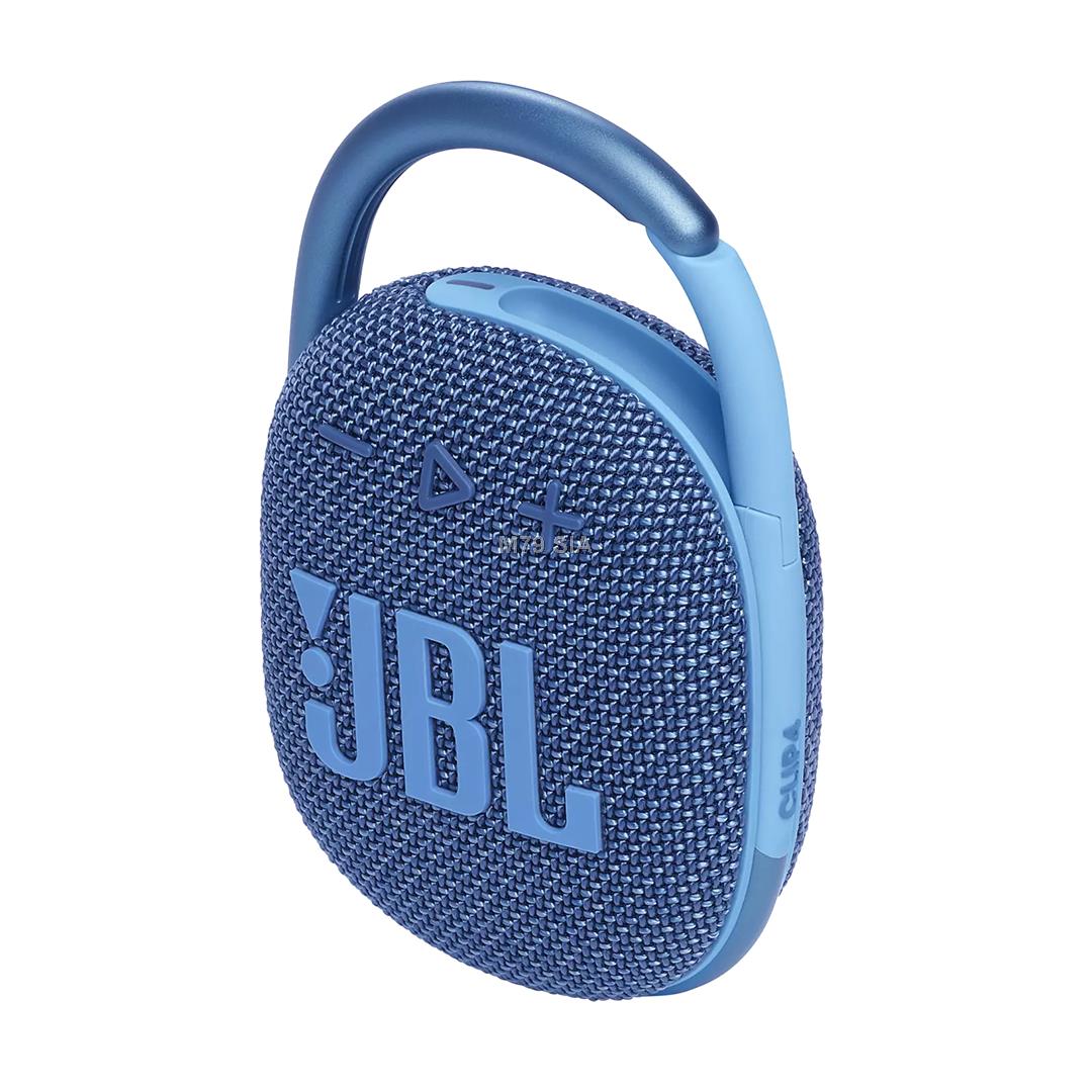 JBL Clip 4 Eco, zila - Portativais bezvadu skalrunis mūzikas centrs
