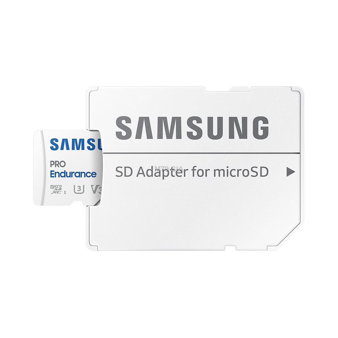 Samsung PRO Endurance MB-MJ256KA/EU 256 GB, MicroSD Memory Card, Flash memory class U3, V30, Class 10, SD adapter atmiņas karte
