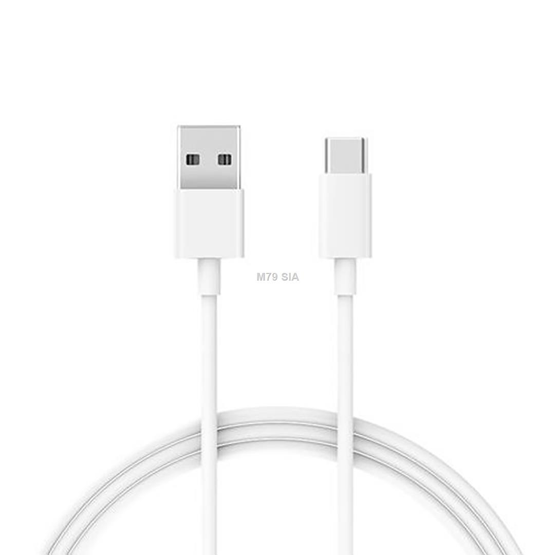 Xiaomi Mi USB Type-C Cable 1 m, White, USB-A Male, USB-C Male USB kabelis