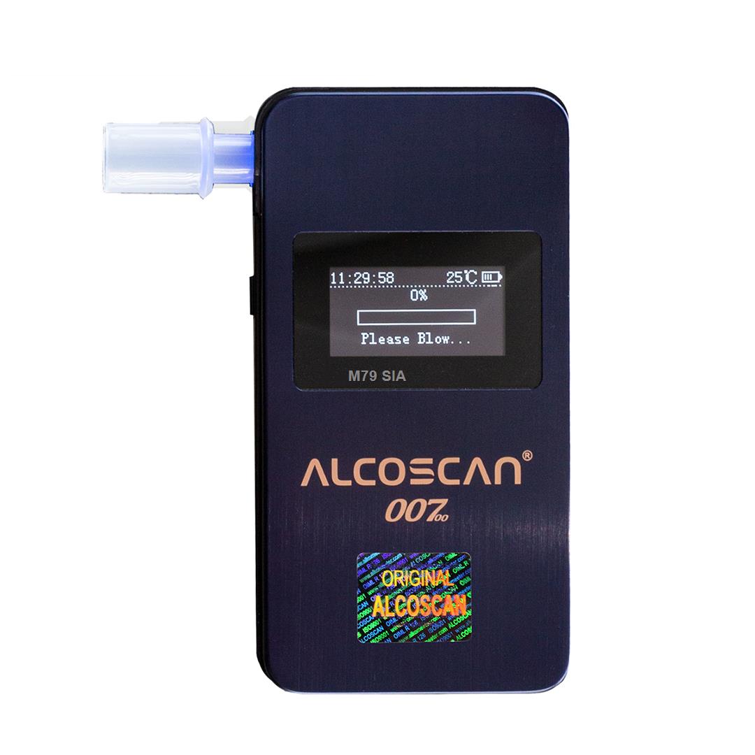 Alcoscan®007 LV (class A), Rovico, blue Alkometrs