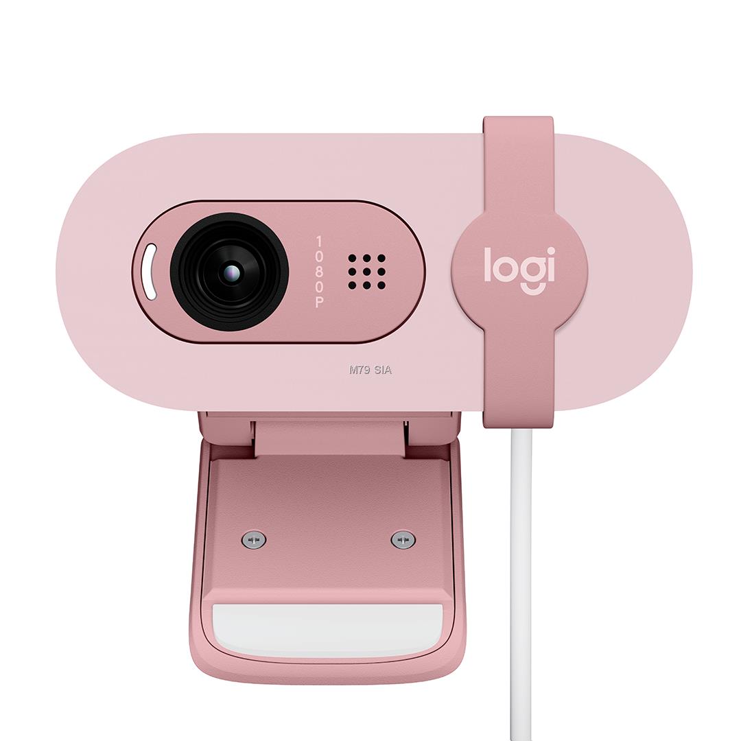 LOGITECH Brio 100 Full HD Webcam - ROSE - USB web kamera