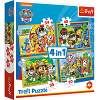 Puzzle 4w1 Holiday Paw Patrol puzle, puzzle