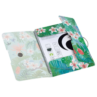 Herlitz Gummizugmappe PP A4 Ladylike Jungle papīrs