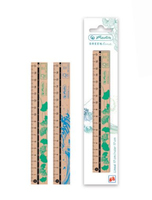 Herlitz Lineal 17cm GREENline Holz