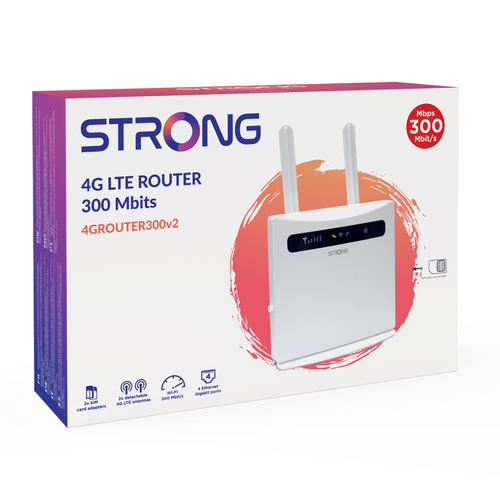 Strong 4GROUTER300V2 4G Router Wi-Fi 300 Rūteris